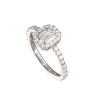 Anillo Crivelli Hombre DIAMANTI in Oro blanco Diamante 372-3645-GI-3/4 BR